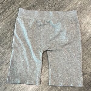 FP seamless grey shorts